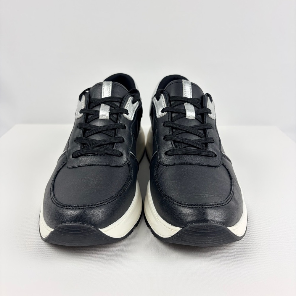 Naturalizer Blossom Black Leather Platform Sneakers Women’s 12M Comfort Shoes - Picture 3 of 10